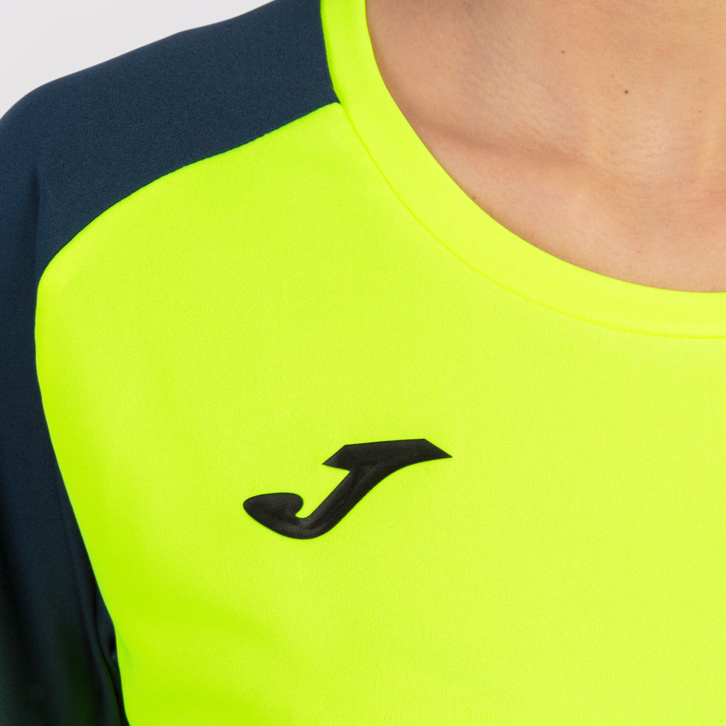 T-SHIRT ACADEMY IV - GIALLO FLUO-BLU NAVY - GIALLO FLUO-BLU NAVY