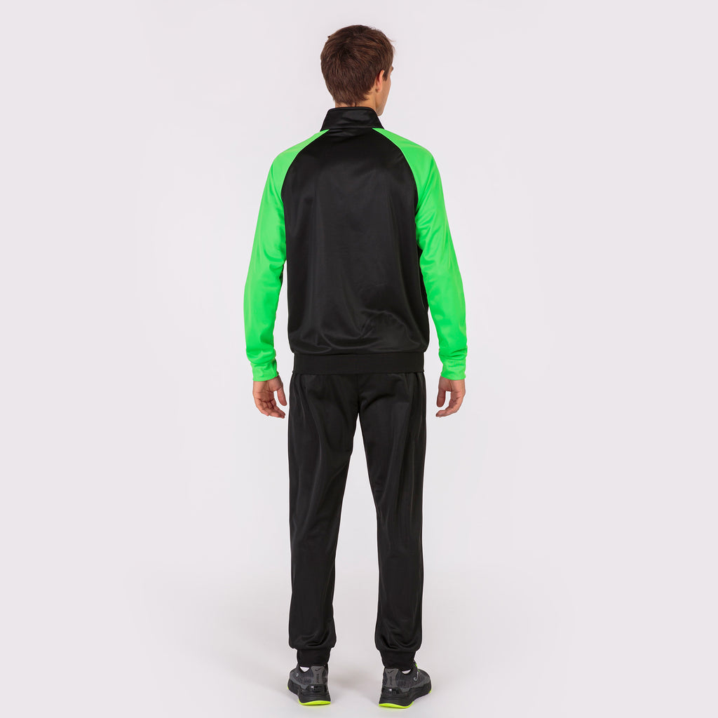 TRACKSUIT ACADEMY IV - NERO-VERDE FLUO - NERO-VERDE FLUO