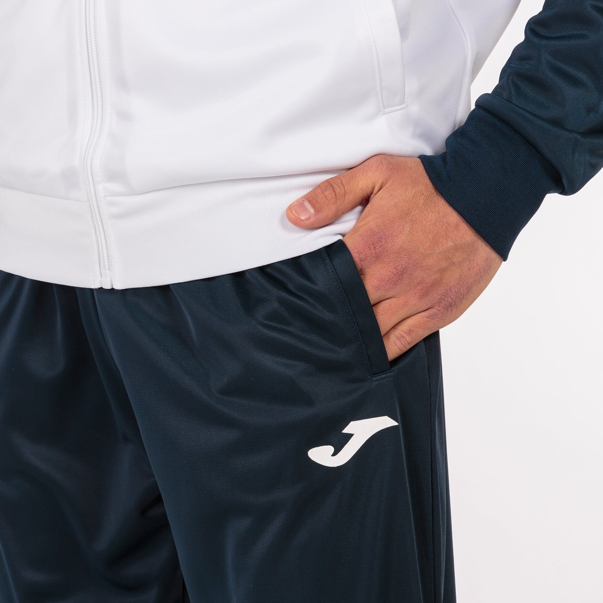 TRACKSUIT ACADEMY IV - BIANCO-BLU NAVY - BIANCO-BLU NAVY
