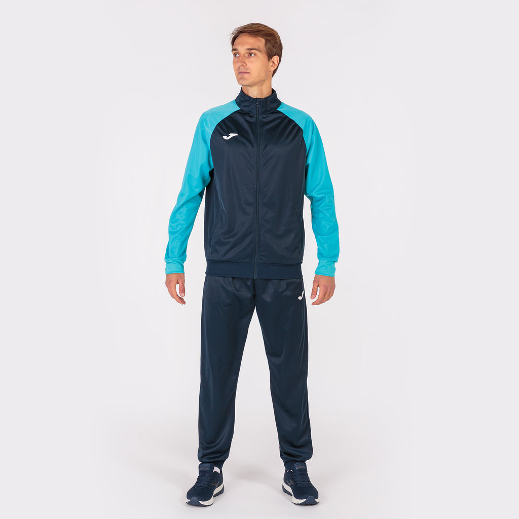 TRACKSUIT ACADEMY IV - BLU NAVY-TURCHESE FLUO - BLU NAVY-TURCHESE FLUO