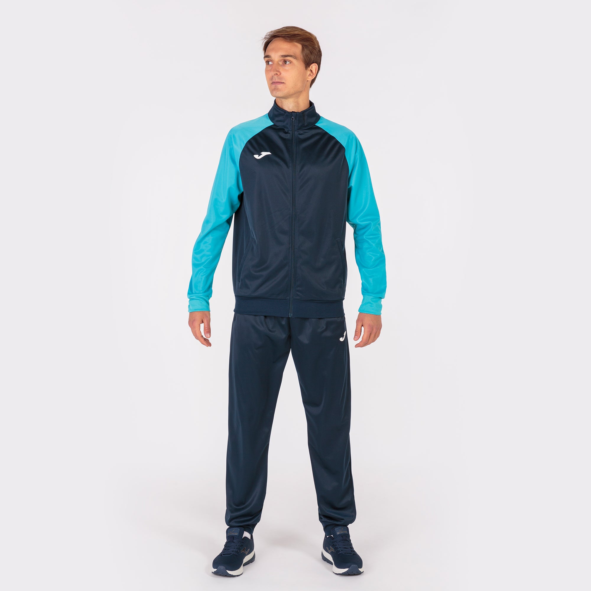 TRACKSUIT ACADEMY IV - BLU NAVY-TURCHESE FLUO - BLU NAVY-TURCHESE FLUO