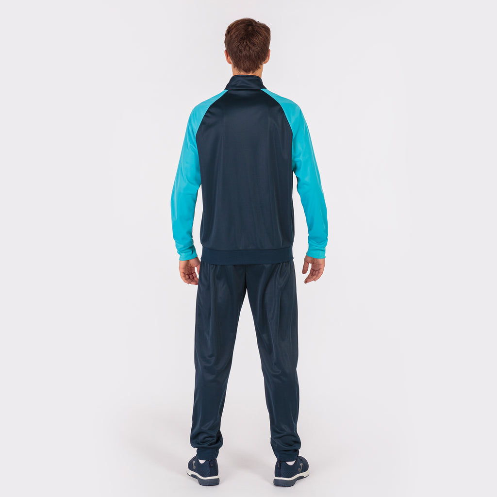 TRACKSUIT ACADEMY IV - BLU NAVY-TURCHESE FLUO - BLU NAVY-TURCHESE FLUO