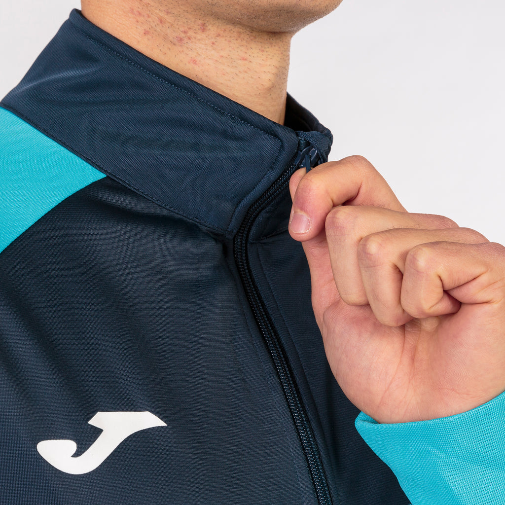 TRACKSUIT ACADEMY IV - BLU NAVY-TURCHESE FLUO - BLU NAVY-TURCHESE FLUO