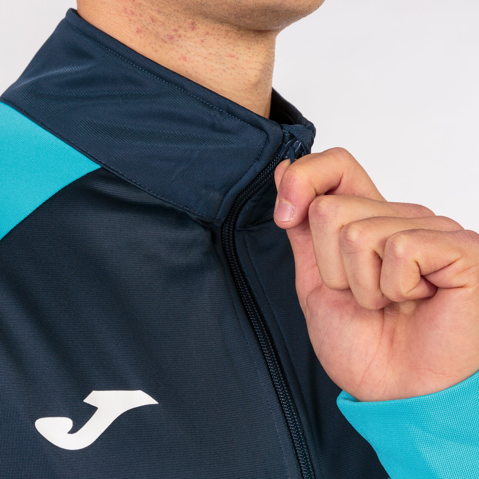 TRACKSUIT ACADEMY IV - BLU NAVY-TURCHESE FLUO - BLU NAVY-TURCHESE FLUO