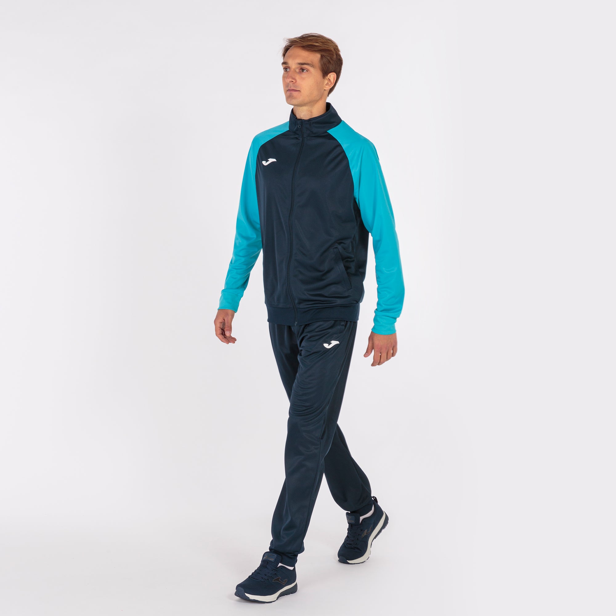TRACKSUIT ACADEMY IV - BLU NAVY-TURCHESE FLUO - BLU NAVY-TURCHESE FLUO