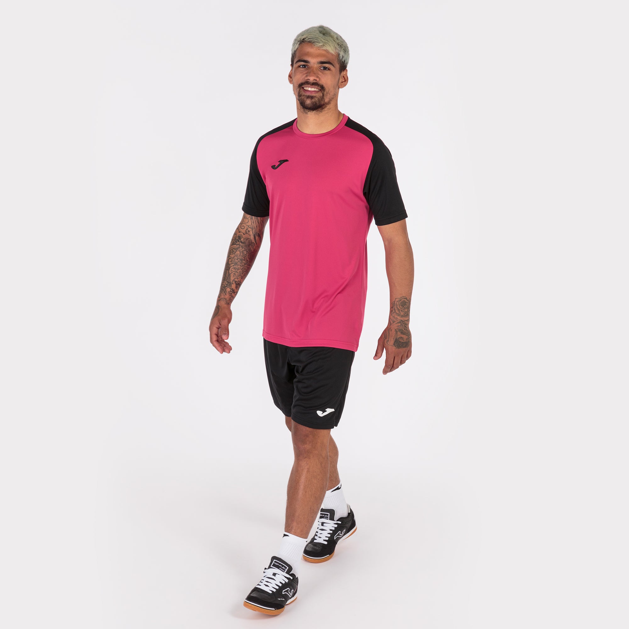 T-SHIRT ACADEMY IV - FUCSIA-NERO - FUCSIA-NERO