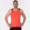 T-SHIRT RECORD II - CORALLO FLUO-NERO - CORALLO FLUO-NERO