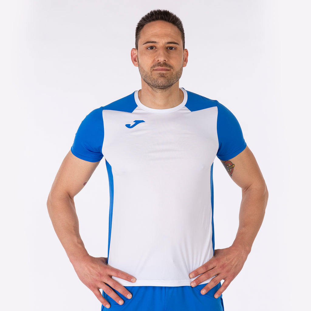 T-SHIRT RECORD II - BIANCO-ROYAL - BIANCO-ROYAL