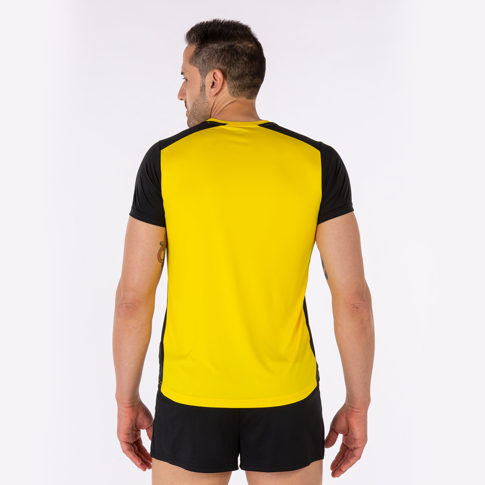 T-SHIRT RECORD II - GIALLO-NERO - GIALLO-NERO