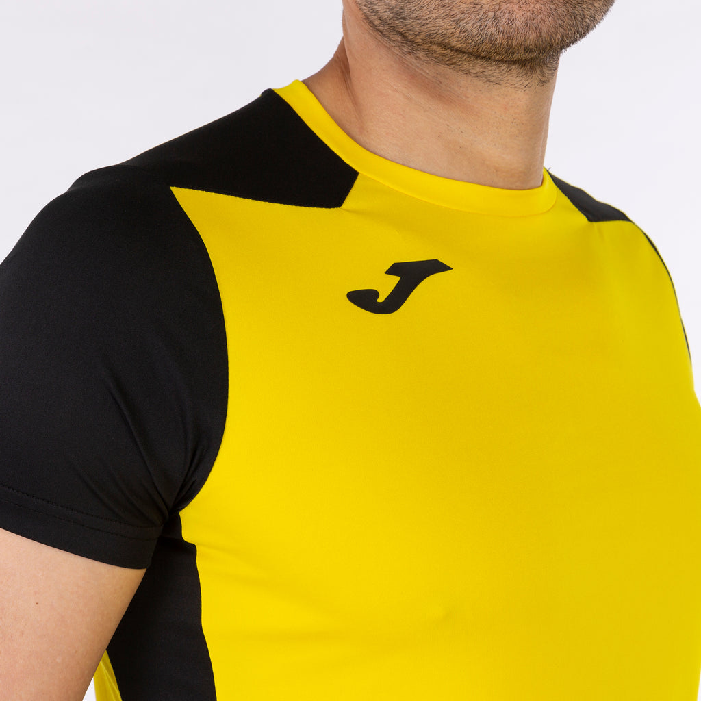 T-SHIRT RECORD II - GIALLO-NERO - GIALLO-NERO