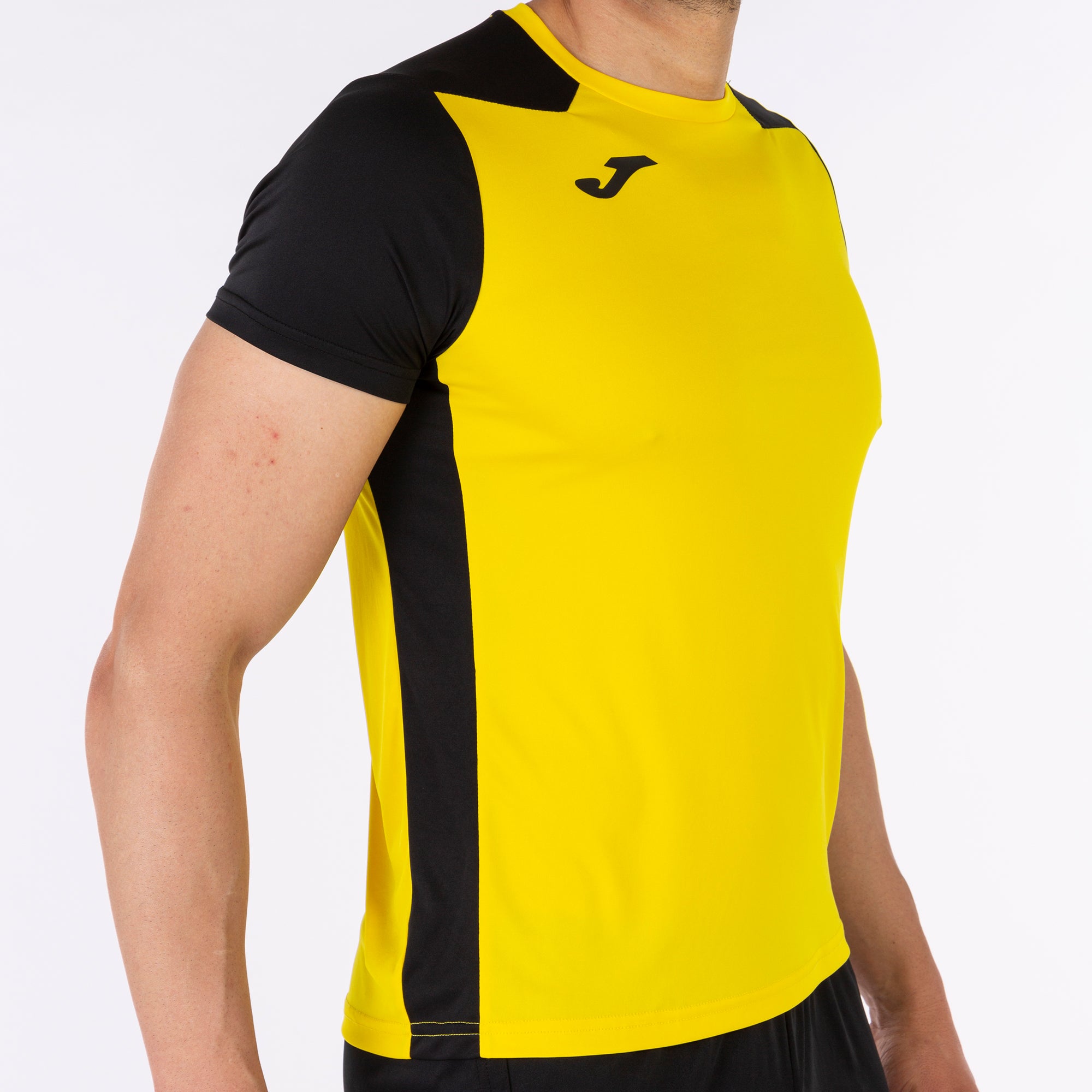 T-SHIRT RECORD II - GIALLO-NERO - GIALLO-NERO