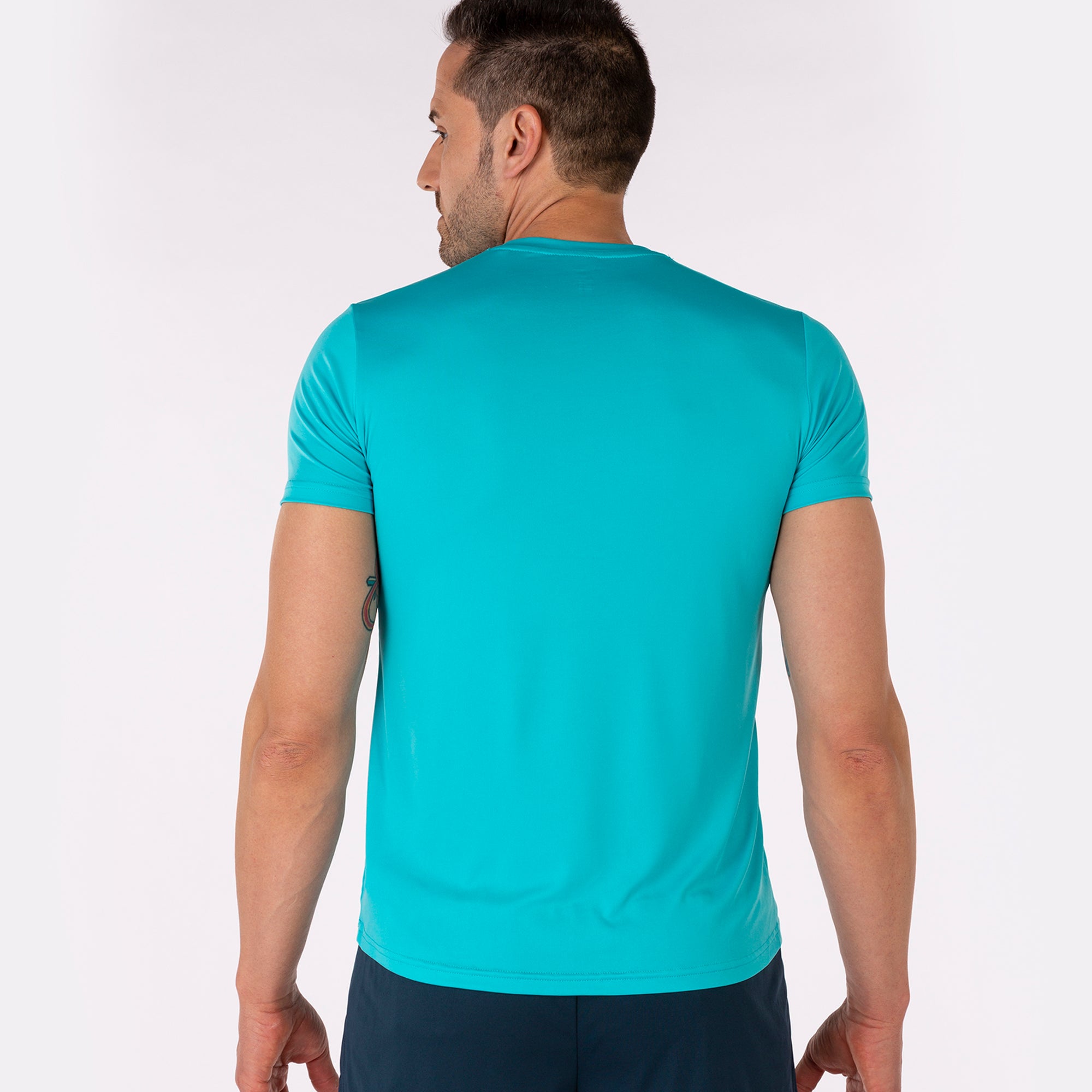S/S T-SHIRT RECORD II - TURCHESE FLUO - TURCHESE FLUO