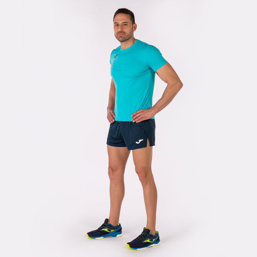 S/S T-SHIRT RECORD II - TURCHESE FLUO - TURCHESE FLUO
