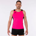 T-SHIRT RECORD II - ROSA FLUO-NERO - ROSA FLUO-NERO