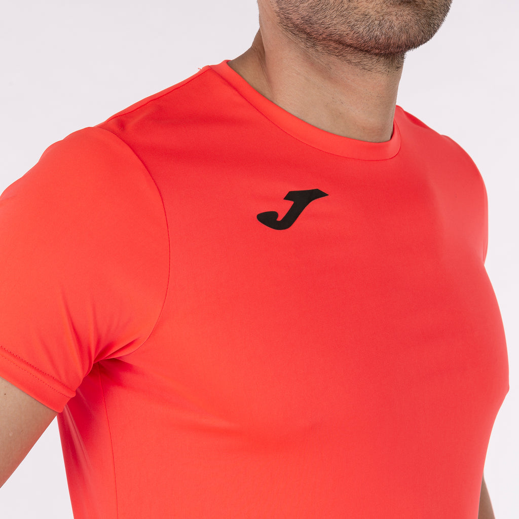 S/S T-SHIRT RECORD II - CORALLO FLUO - CORALLO FLUO