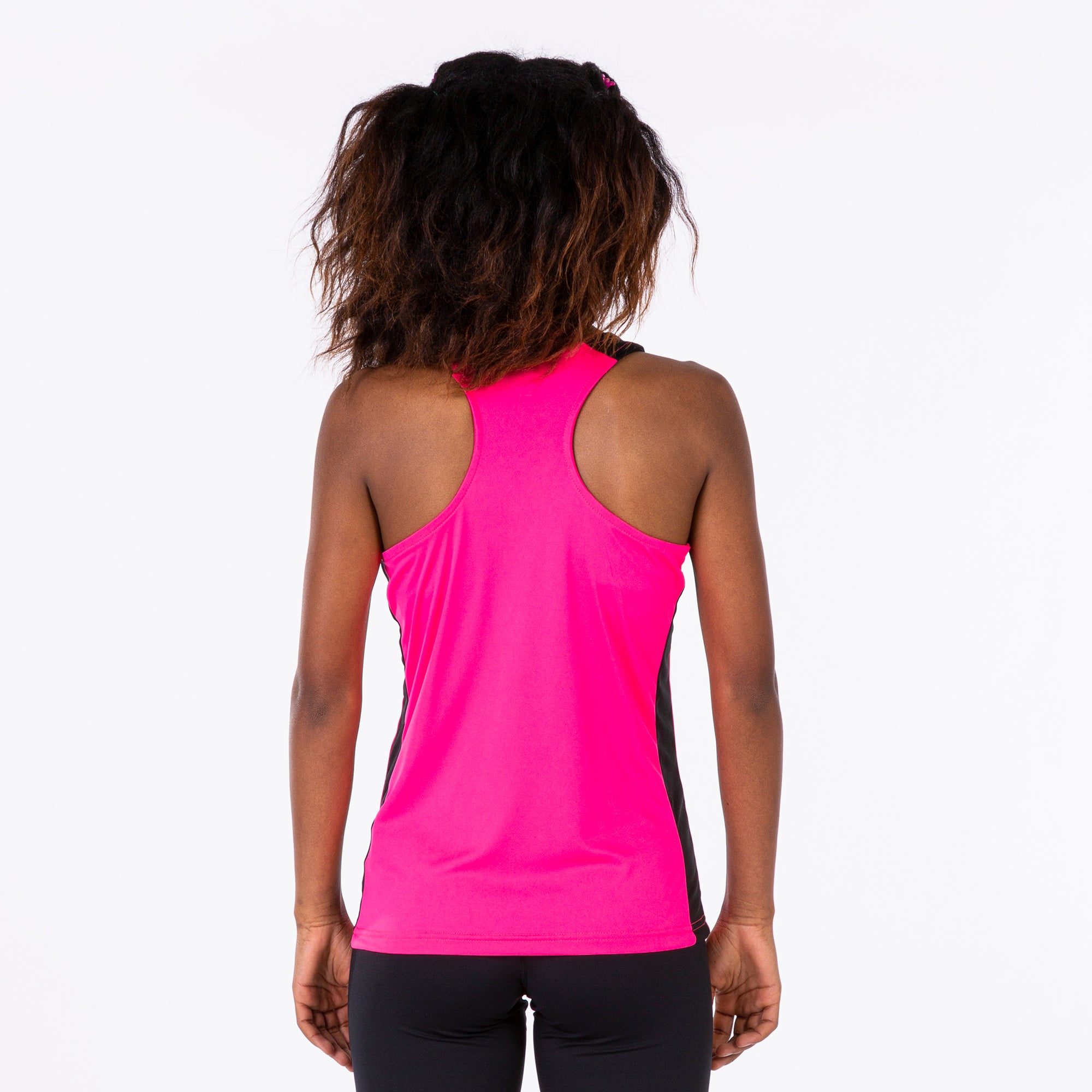 T-SHIRT RECORD II - ROSA FLUO-NERO - ROSA FLUO-NERO