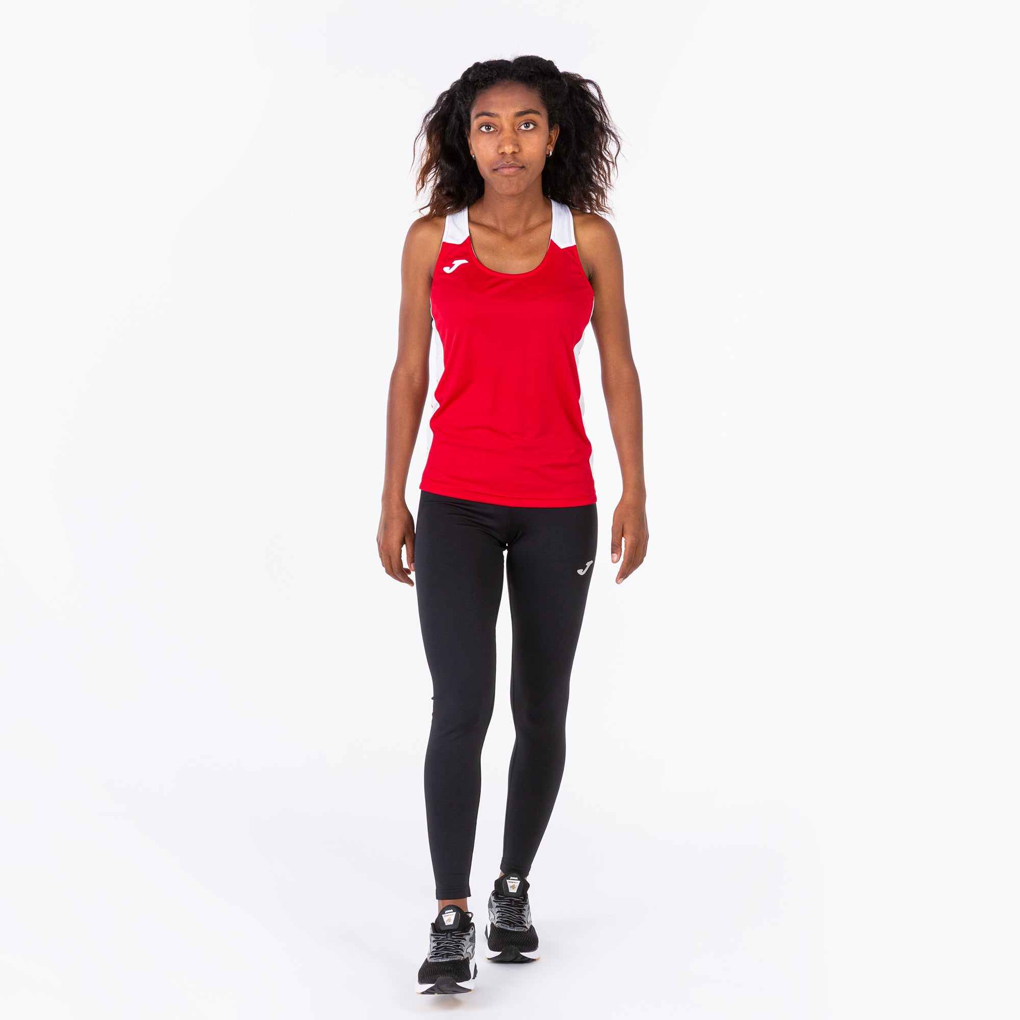 T-SHIRT RECORD II - ROSSO-BIANCO - ROSSO-BIANCO