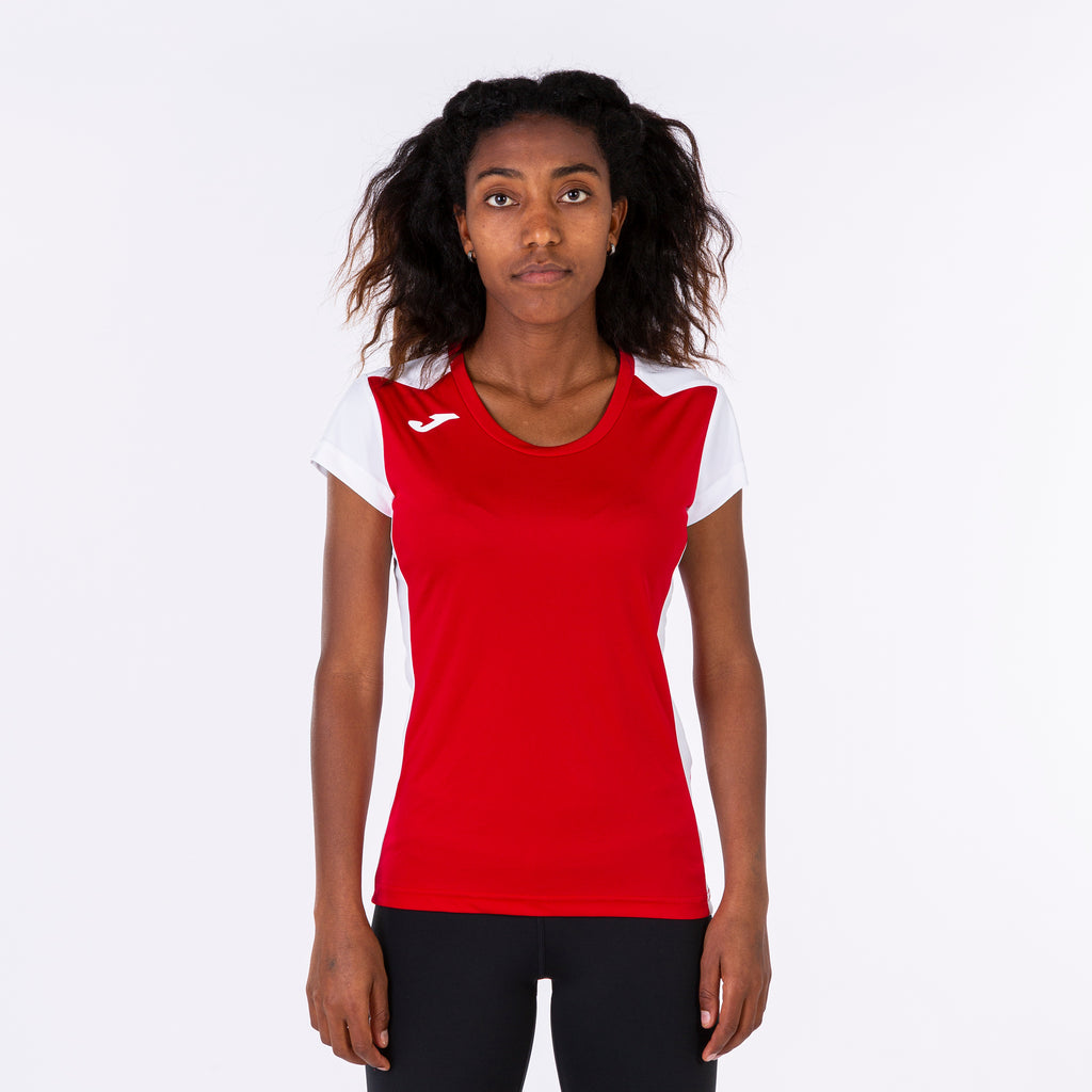 T-SHIRT RECORD II - ROSSO-BIANCO - ROSSO-BIANCO