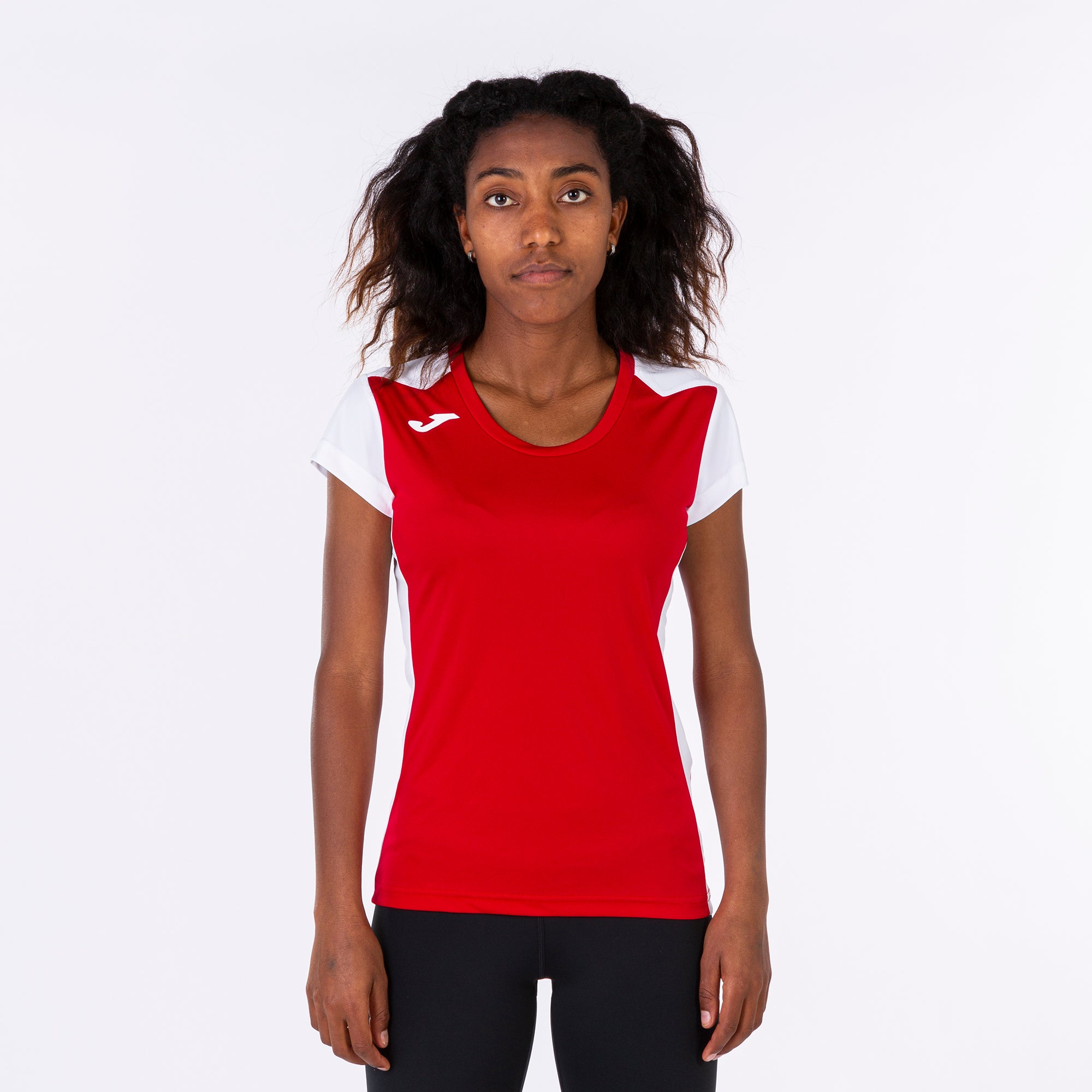 T-SHIRT RECORD II - ROSSO-BIANCO - ROSSO-BIANCO