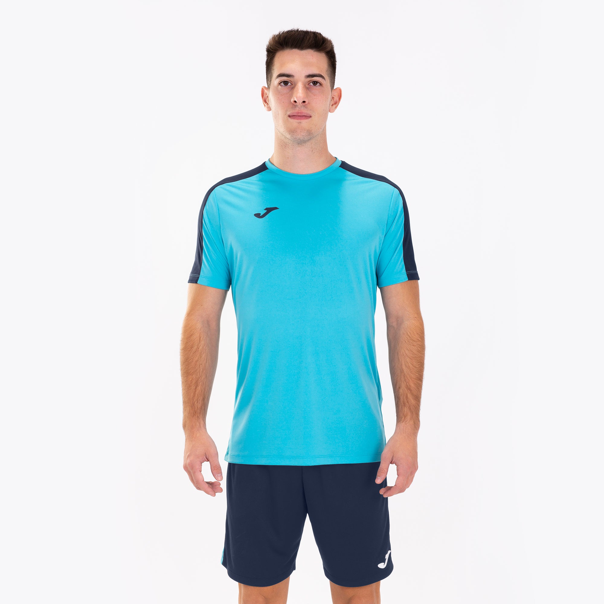 ACADEMY SHORTS - BLU NAVY-TURCHESE FLUO - BLU NAVY-TURCHESE FLUO