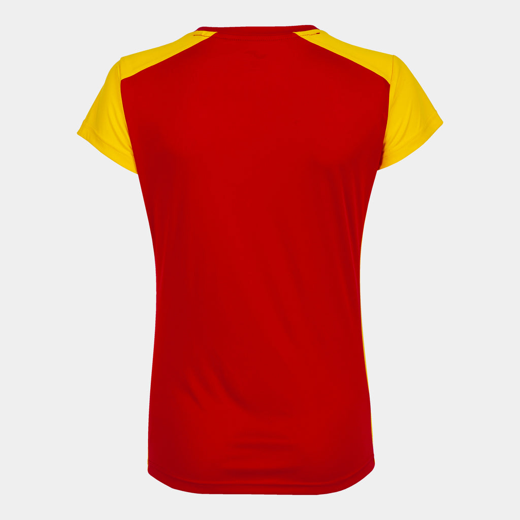 T-SHIRT RECORD II - ROSSO-GIALLO - ROSSO-GIALLO