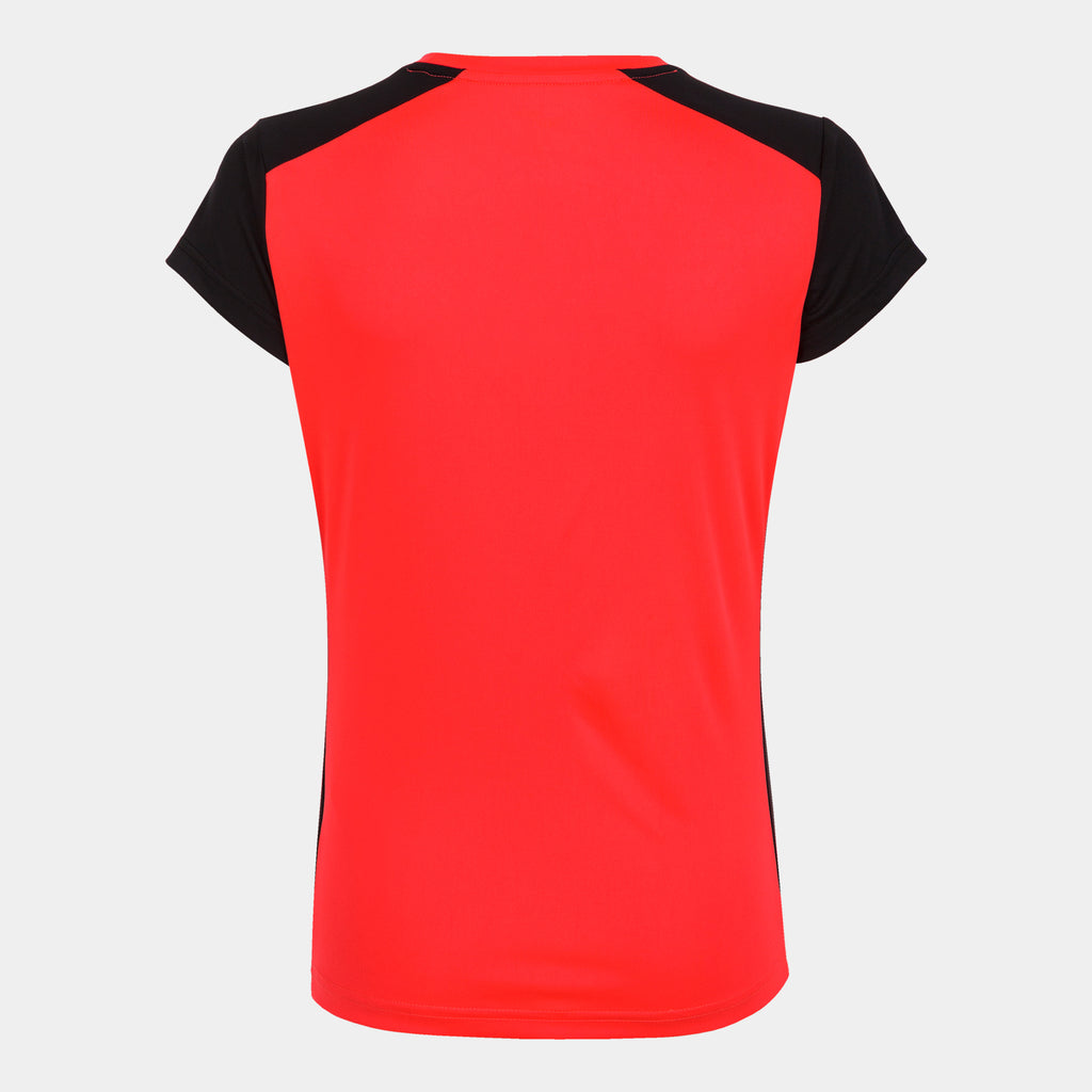 T-SHIRT RECORD II - CORALLO FLUO-NERO - CORALLO FLUO-NERO