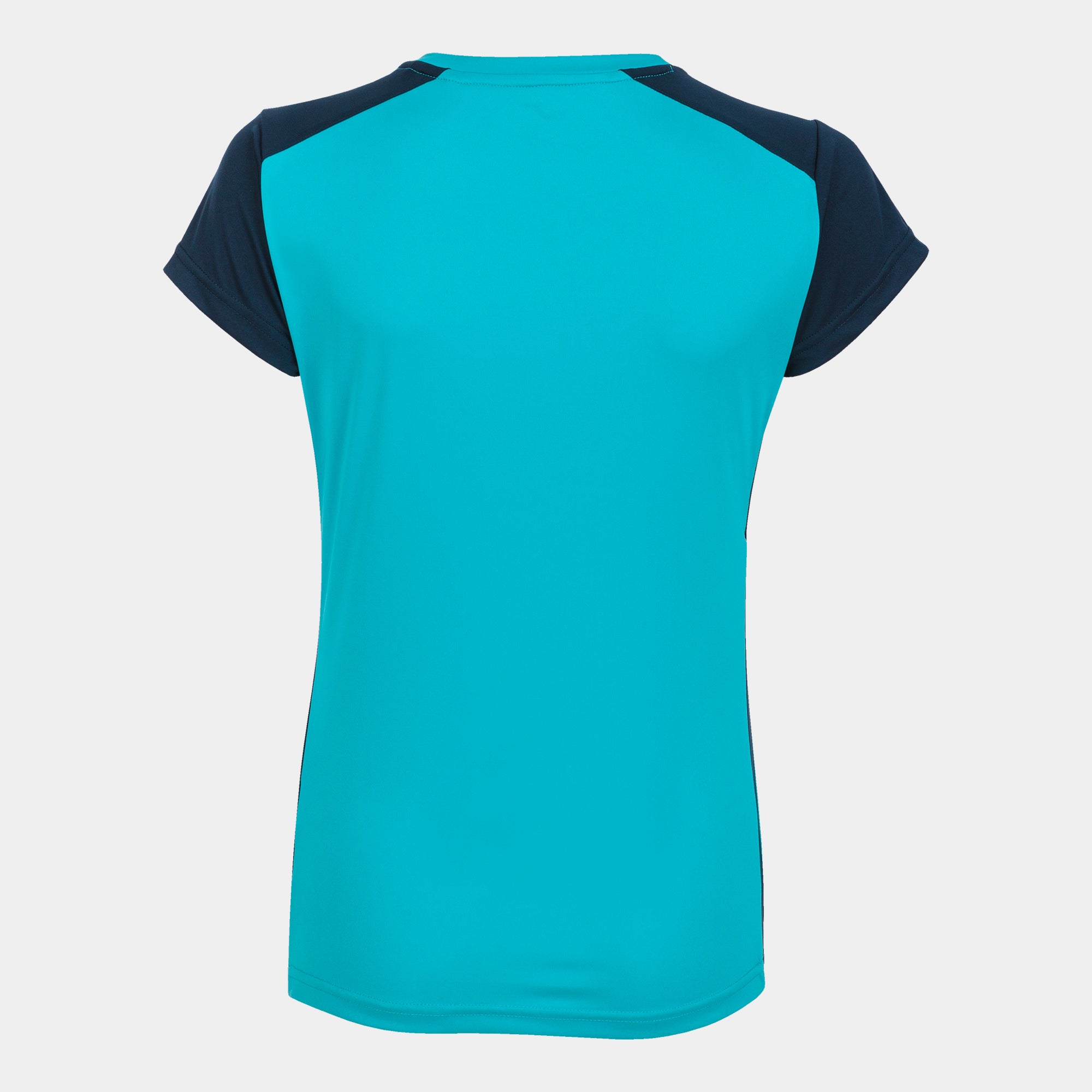 T-SHIRT RECORD II - TURCHESE FLUO-BLU NAVY - TURCHESE FLUO-BLU NAVY