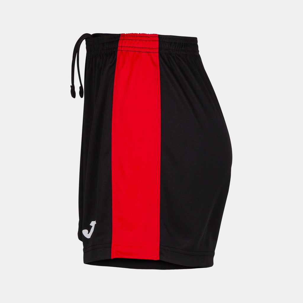 MAXI SHORTS - NERO-ROSSO - NERO-ROSSO