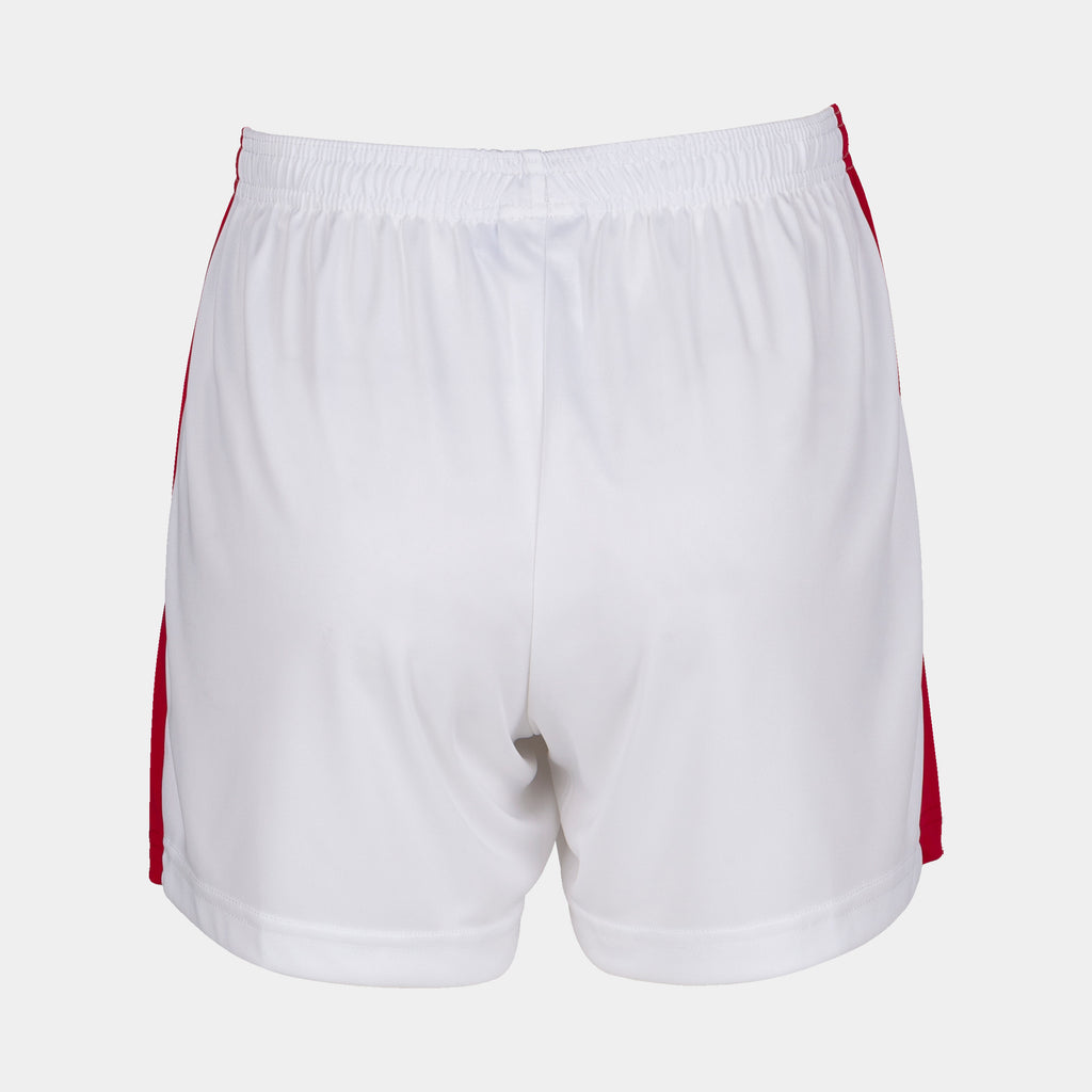 MAXI SHORTS - BIANCO-ROSSO - BIANCO-ROSSO