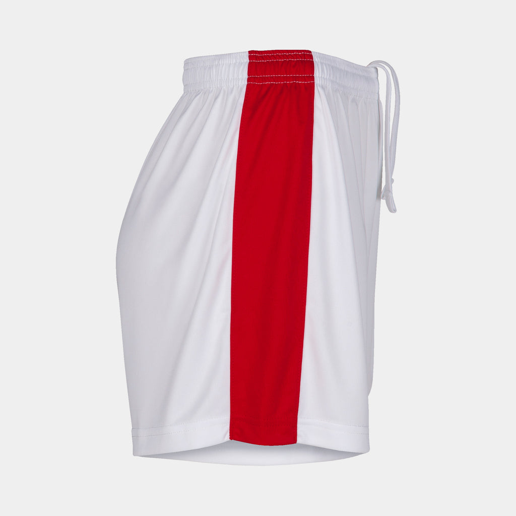 MAXI SHORTS - BIANCO-ROSSO - BIANCO-ROSSO
