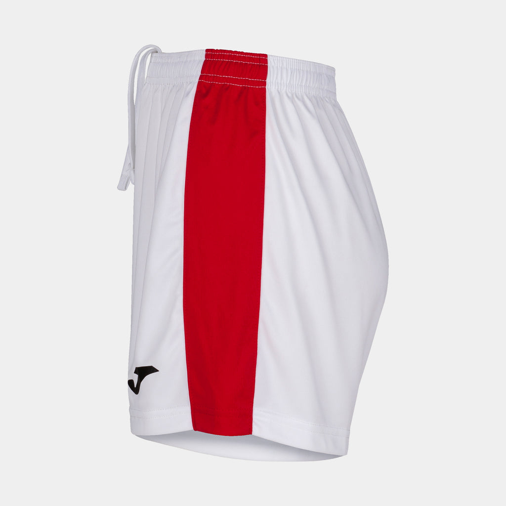 MAXI SHORTS - BIANCO-ROSSO - BIANCO-ROSSO