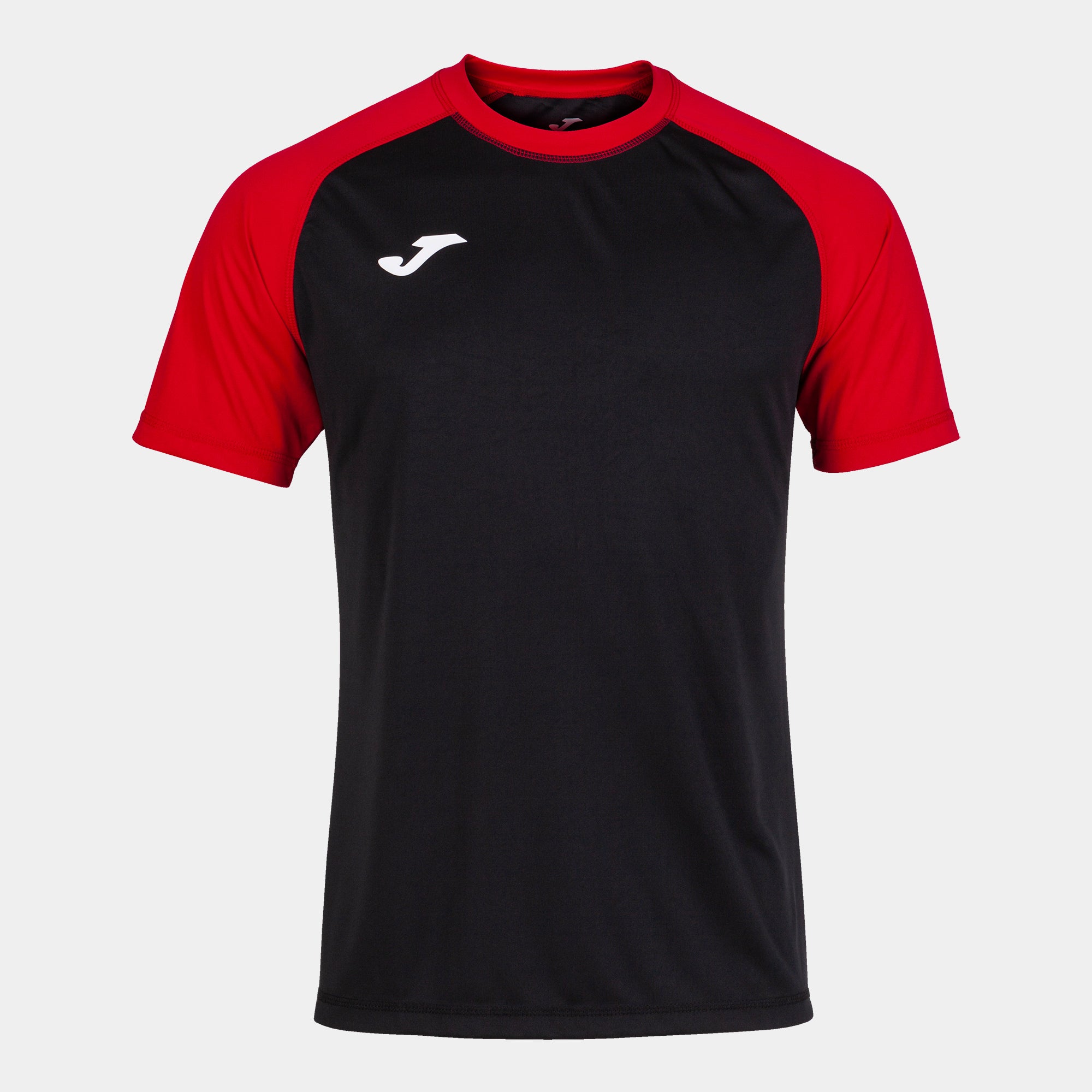 T-SHIRT TEAMWORK - NERO-ROSSO - NERO-ROSSO