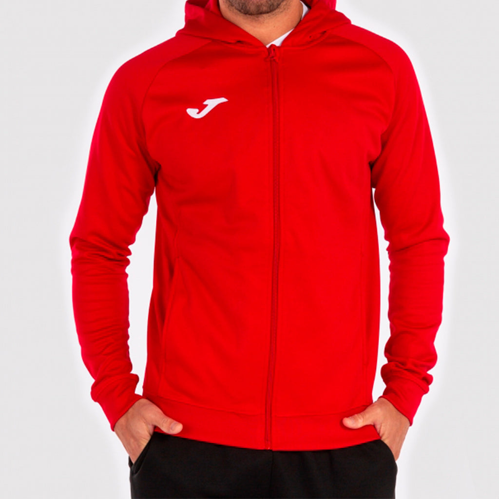 MENFIS HOODED JACKET - ROSSO - ROSSO