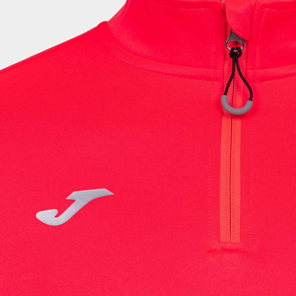 SWEATSHIRT RUNNING NIGHT - CORALLO FLUO - CORALLO FLUO