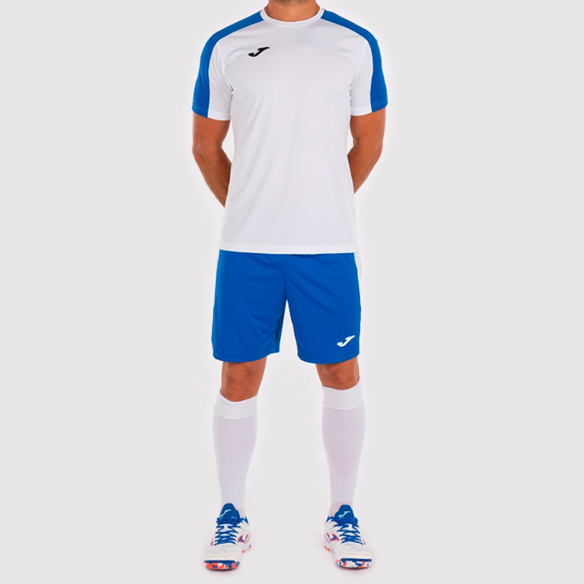 ACADEMY T-SHIRT M/C - BIANCO-ROYAL - BIANCO-ROYAL