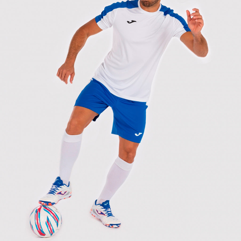 ACADEMY T-SHIRT M/C - BIANCO-ROYAL - BIANCO-ROYAL