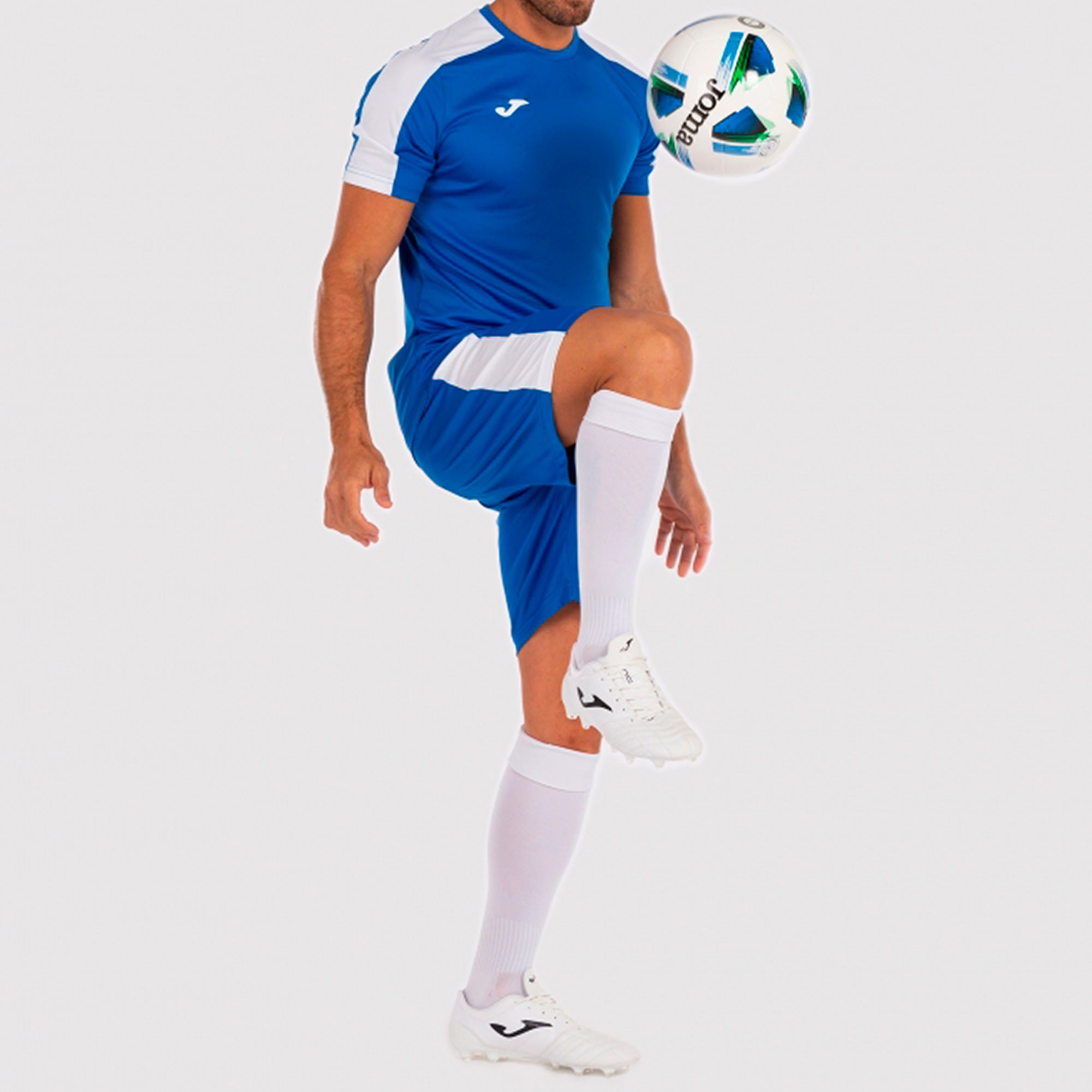 ACADEMY T-SHIRT M/C - ROYAL-BIANCO - ROYAL-BIANCO