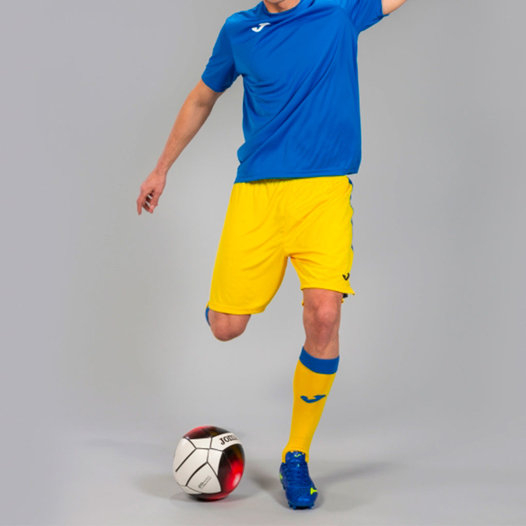 T-SHIRT COMBI S/S - ROYAL - ROYAL