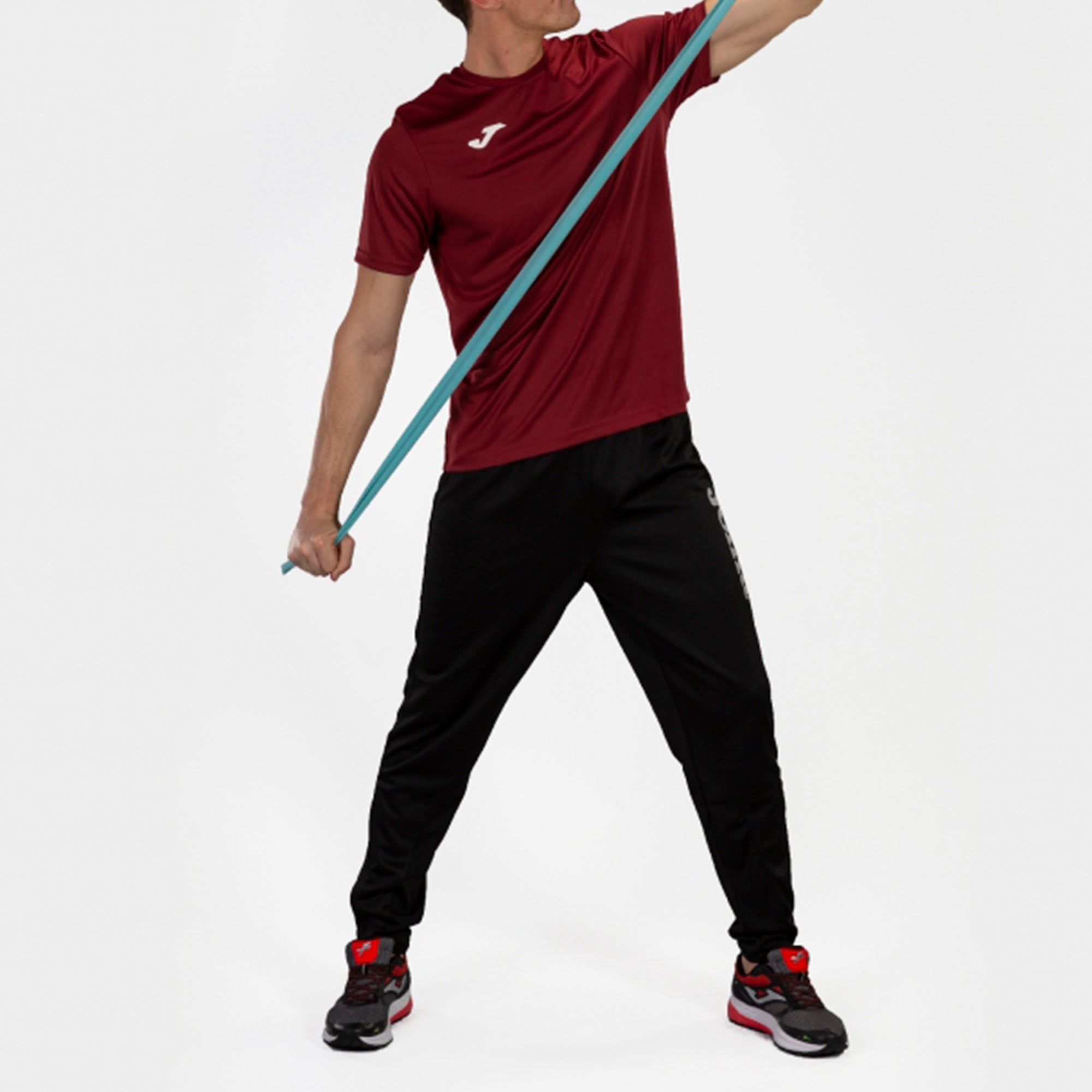 COMBI S/S T-SHIRT - BORDEAUX - BORDEAUX
