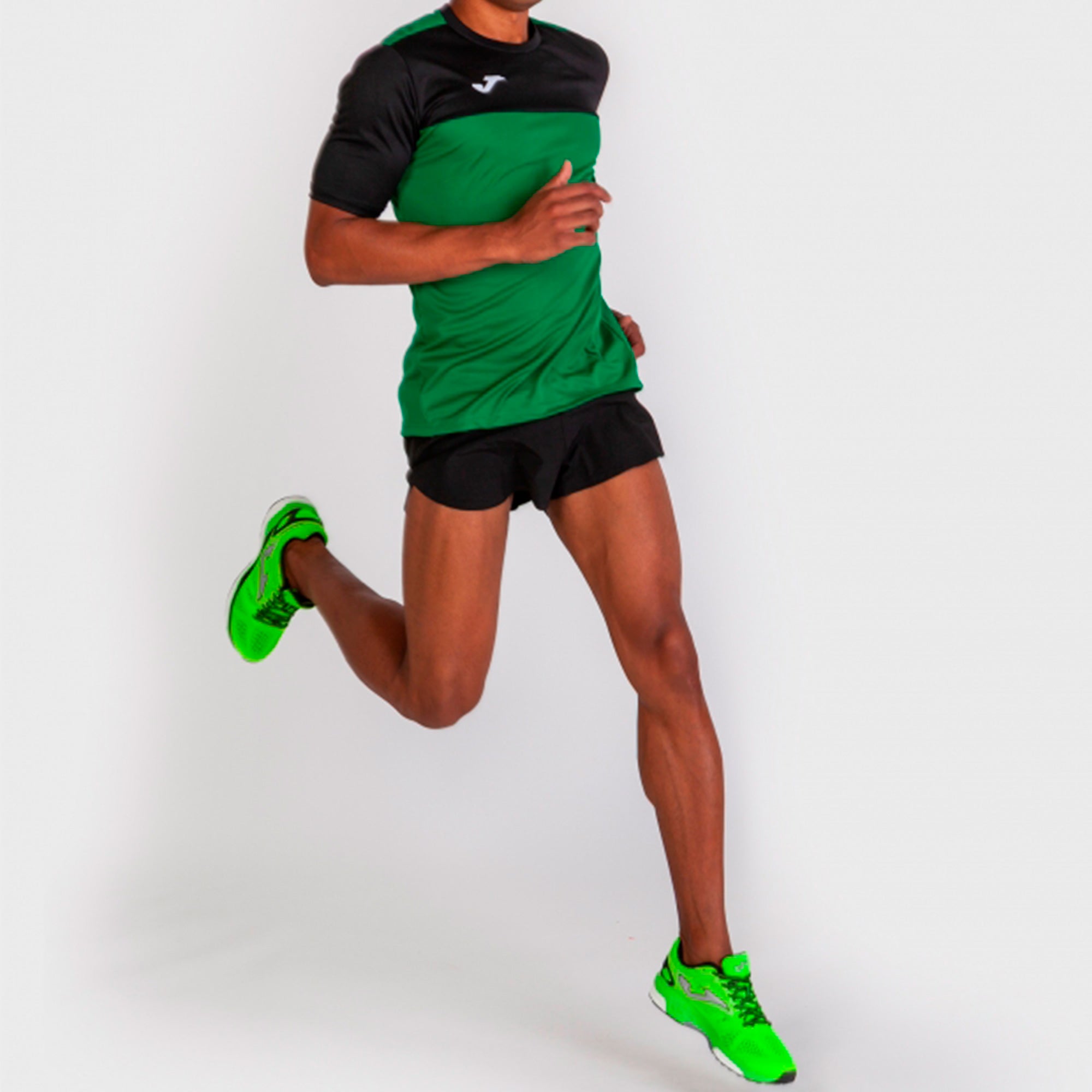 S/S T-SHIRT WINNER - VERDE-NERO - VERDE-NERO