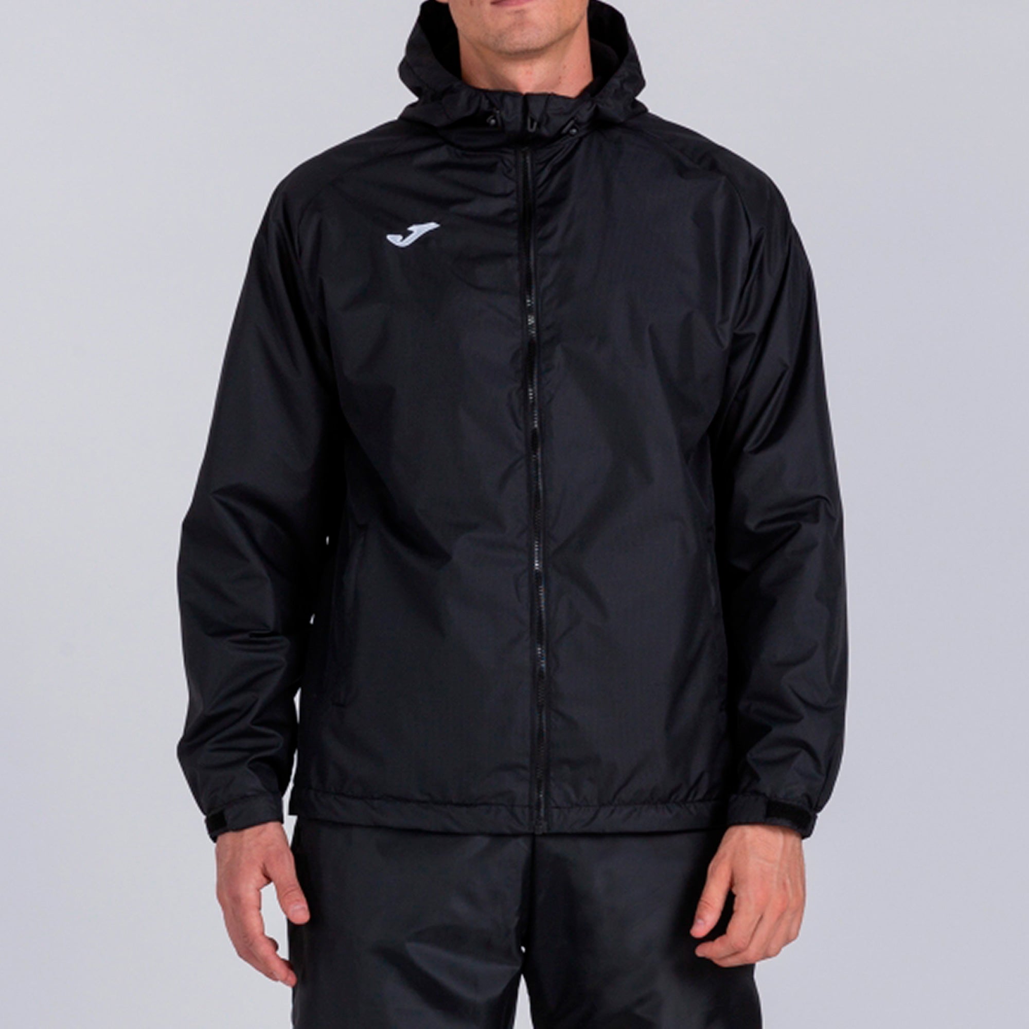 CERVINO FLEECE RAINCOAT - NERO - NERO