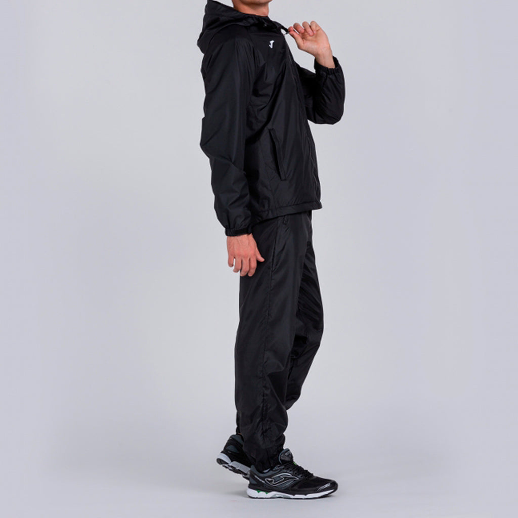 CERVINO FLEECE RAINCOAT - NERO - NERO