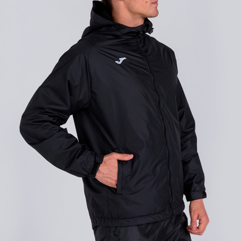 CERVINO FLEECE RAINCOAT - NERO - NERO