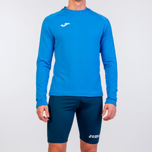 BRAMA FLEECE T-SHIRT M/L - ROYAL - ROYAL
