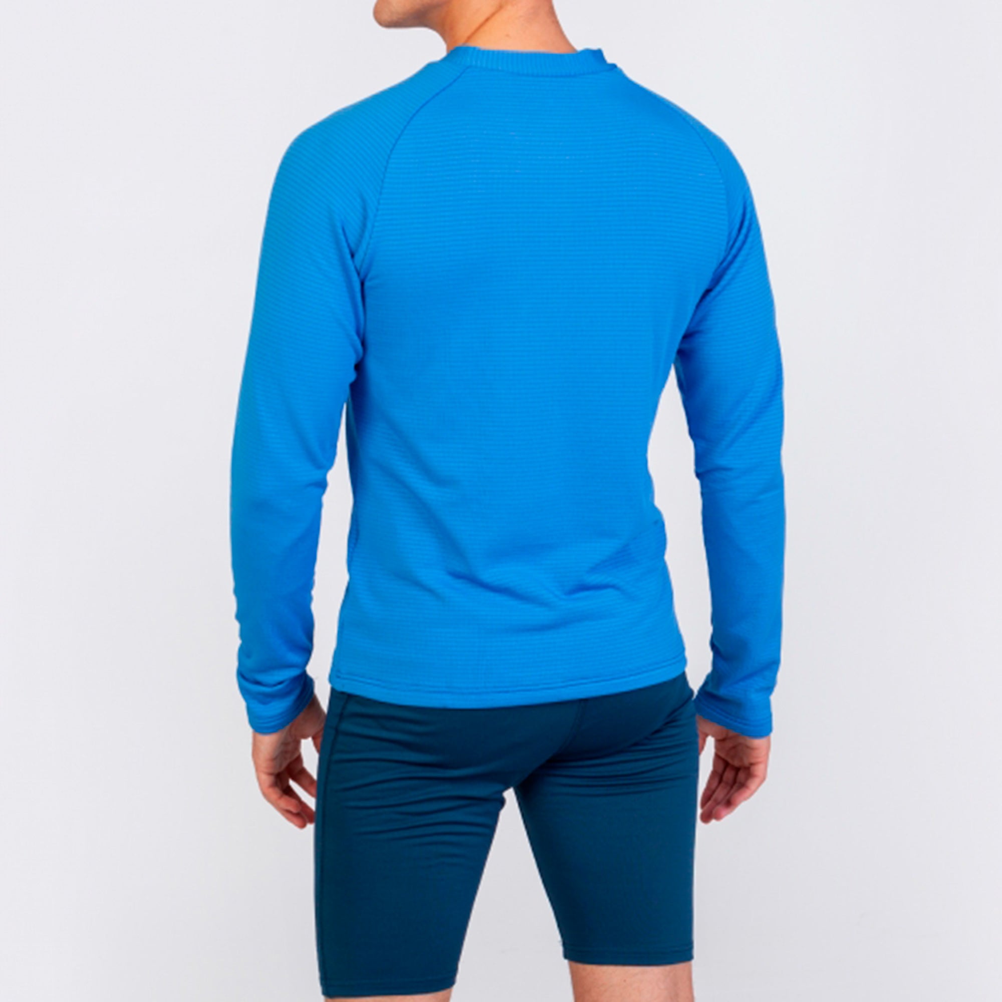 BRAMA FLEECE T-SHIRT M/L - ROYAL - ROYAL