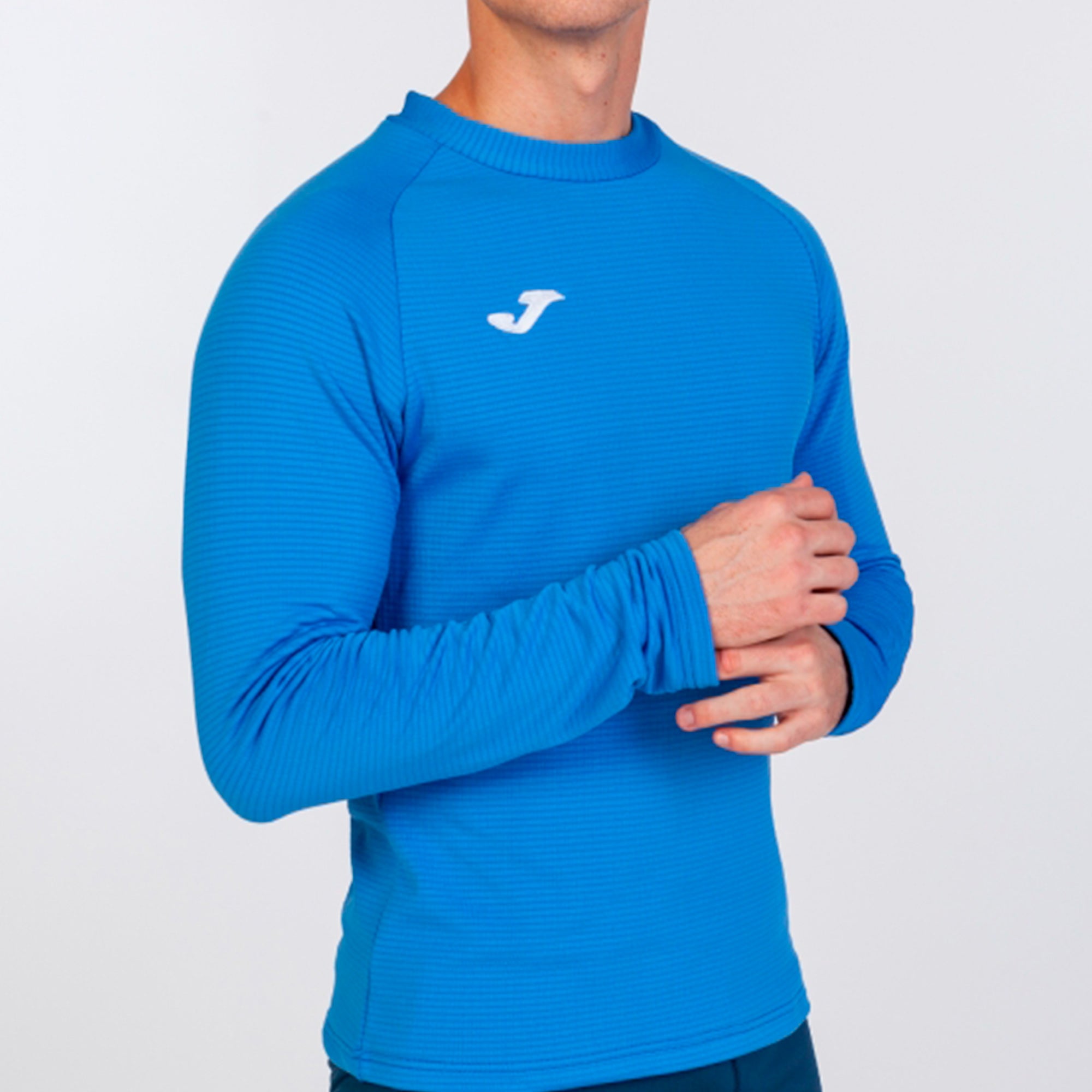BRAMA FLEECE T-SHIRT M/L - ROYAL - ROYAL