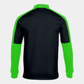 ECO CHAMPIONSHIP RECYCLED SWEATSHIRT - NERO-VERDE FLUO - NERO-VERDE FLUO