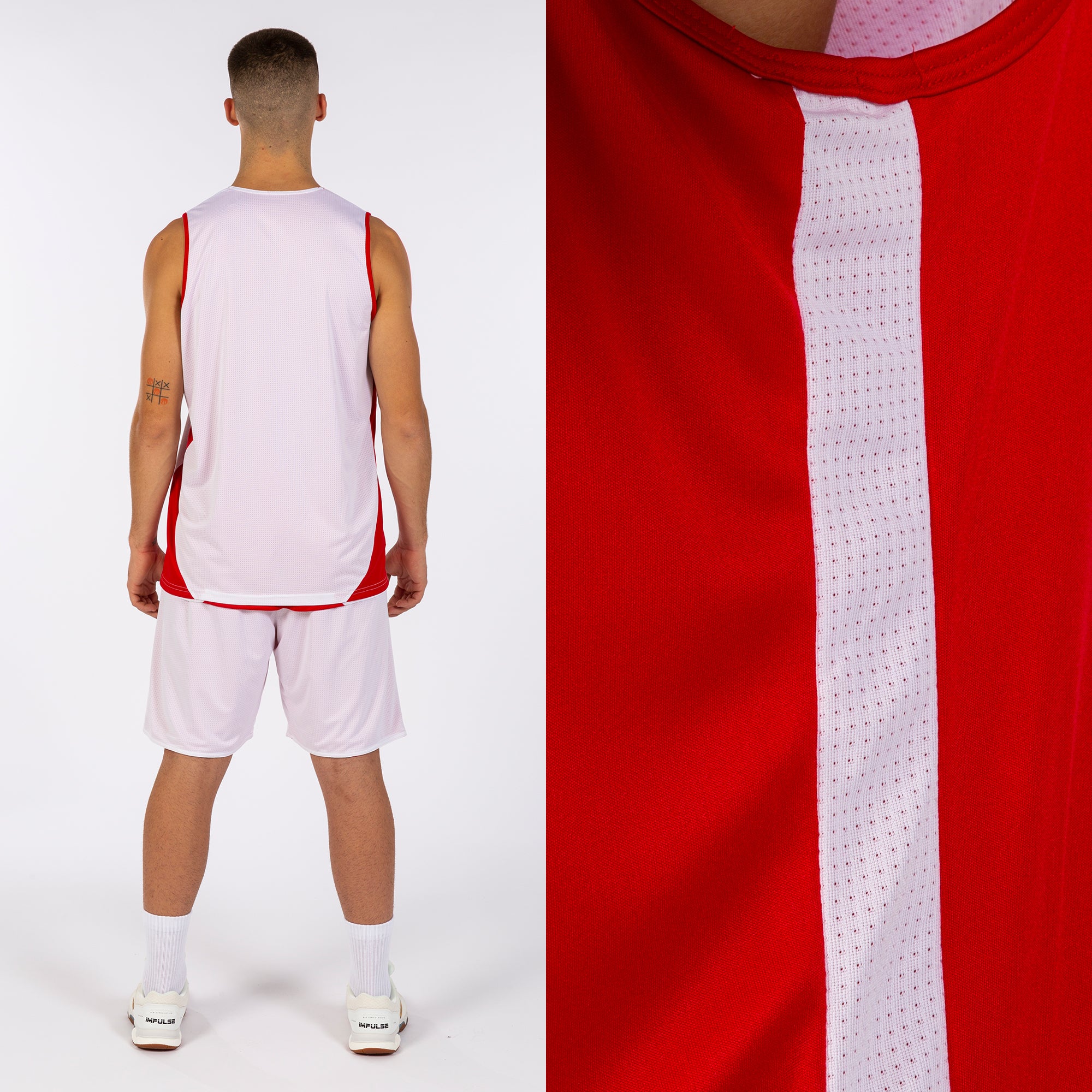 KANSAS TWO-PIECE - ROSSO-BIANCO - ROSSO-BIANCO