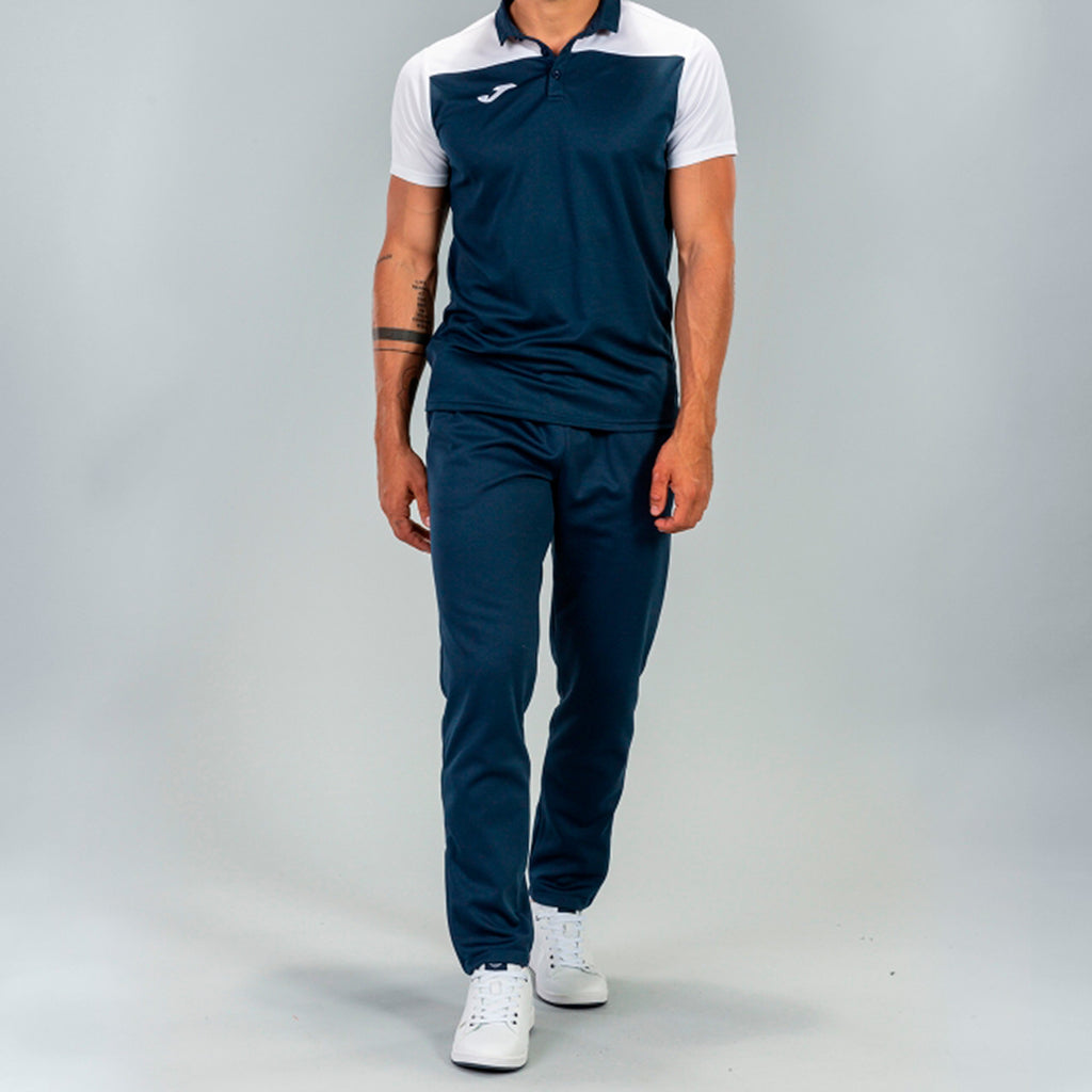COMBI POLO SHIRT S/S - BLU NAVY-BIANCO - BLU NAVY-BIANCO