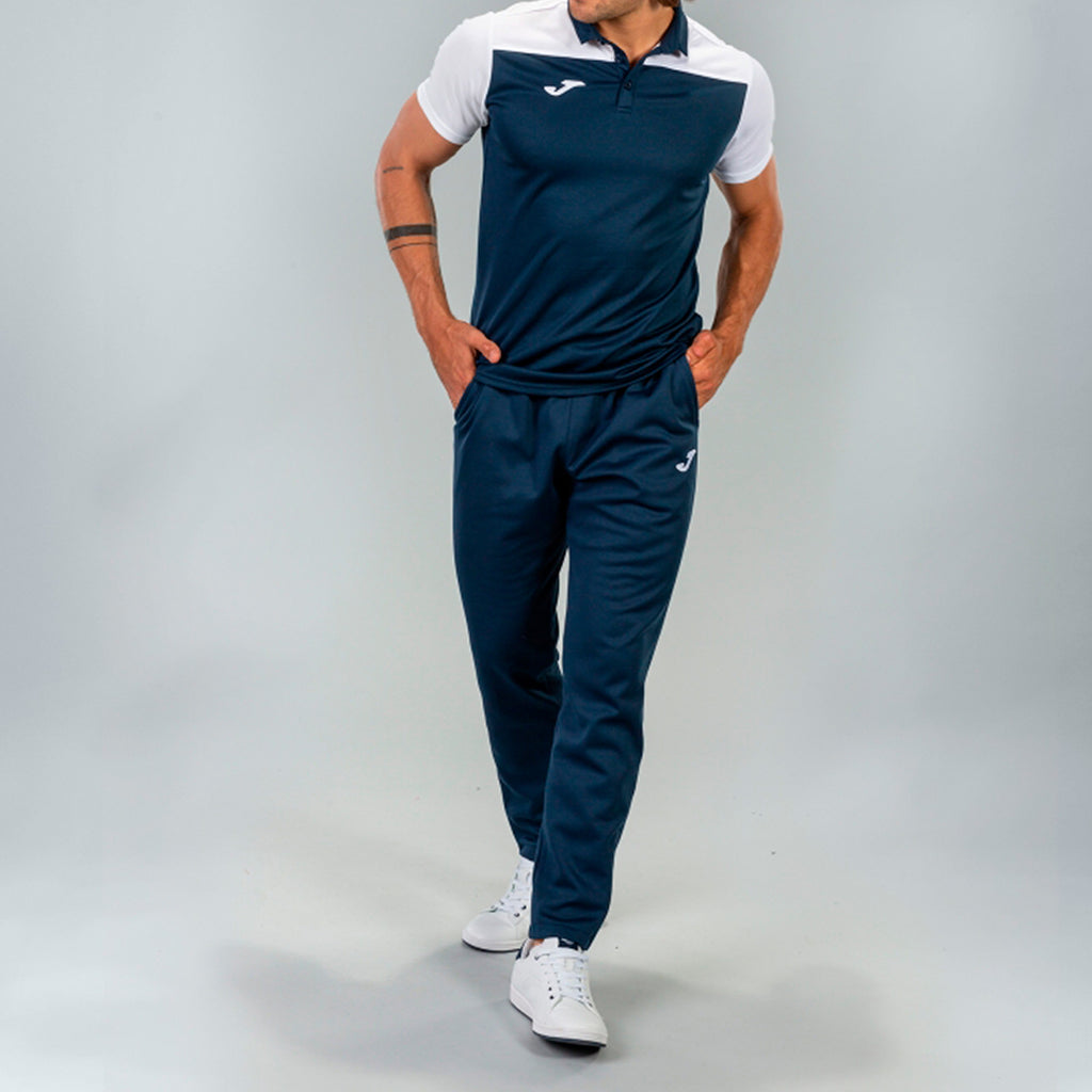 COMBI POLO SHIRT S/S - BLU NAVY-BIANCO - BLU NAVY-BIANCO